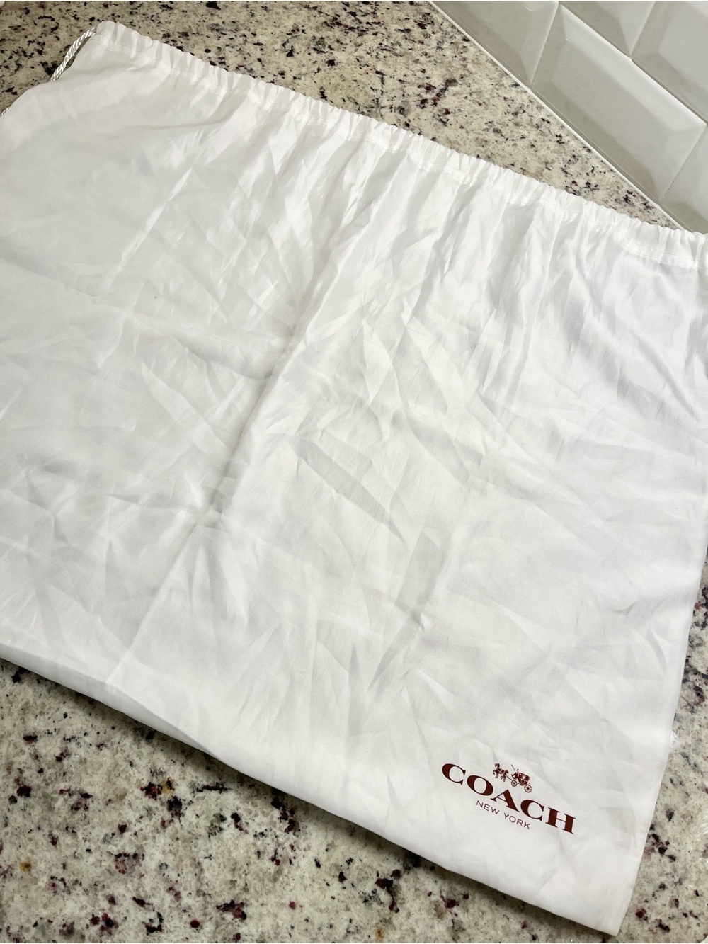 Coach Dust Bag 23 x 19 EUC